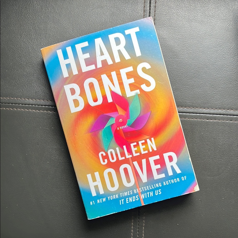 Heart Bones by Colleen Hoover Book Paperback Novel Romance